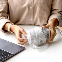 Yens 12 inch x 15 ft Bubble Cushioning Wrap for Moving Boxes Shipping Packing Su