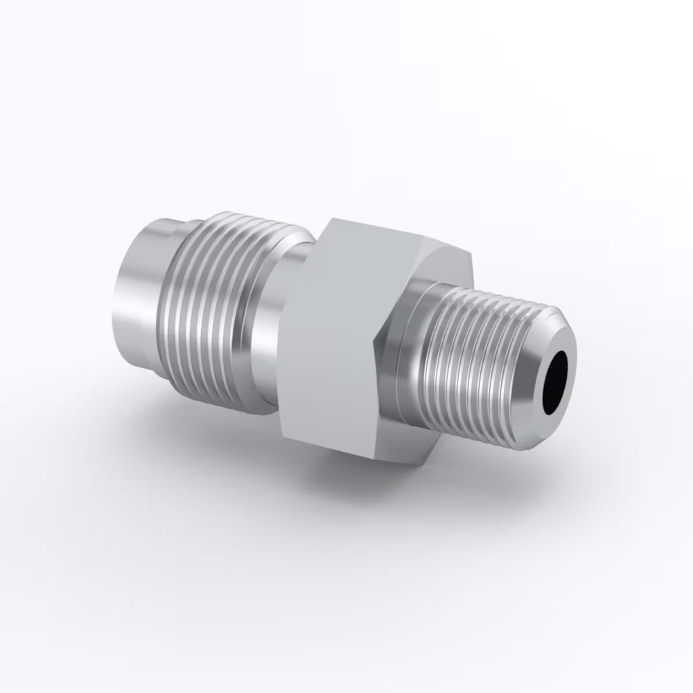 2 Pack – Swagelok SS-4-VCR-1-4 VCR Face Seal Fitting, 1/4 in. VCR x 1/4 in. MNPT