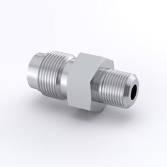 2 Pack – Swagelok SS-4-VCR-1-4 VCR Face Seal Fitting, 1/4 in. VCR x 1/4 in. MNPT
