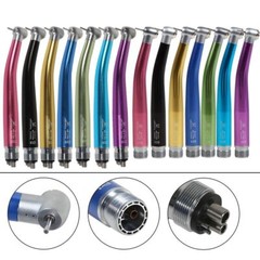 NSK Style Dental High speed Turbine Handpiece Cartridge Rotor 4/2 hole Colors