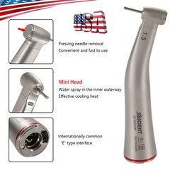 1-5*SANDENT Dental 1:5 High Speed Fiber Optic Contra Angle Increasing Handpiece