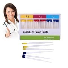 AZDENT Dental Endodontics Gutta Percha Points/Absorbent Paper Points F1 F2 F3