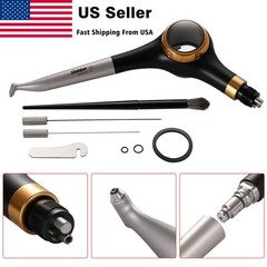 NSK Style Dental Low Slow Speed Contra Angle Handpiece Latch E-type YBB-Gold