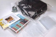 12×15 CLEAR POLY PLASTIC LAY-FLAT BAGS PACKING SHIPPING OPEN TOP 1MIL FDA LDPE