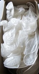 Dynarex Safe-touch Vinyl Exam Gloves, Powder Free, Medium, 10 Box Of 100 Gloves,