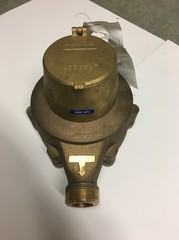AMCO 1″ C700 Water Meter Direct Reading Cubic Feet. NSF 61