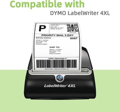 6 Rolls DYMO 4XL Direct Thermal Shipping Labels 4×6 1744907 Compatible 220/Roll