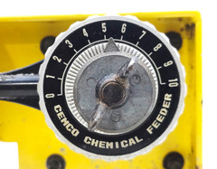 CEMCO T-60N A-G-T CHEMICAL FEEDER PUMP WITH ASTERO A8M15AXT INDUCTION MOTOR