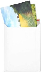 50 6×8 RIGID PHOTO DOCUMENT CARD MAILERS ENVELOPES STAY FLATS 100% RECYCLABLE