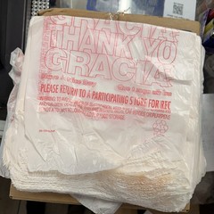 1000 T-Shirt Carry-Out Bags – 11.5″ x 6.5″ x 22″ NEW