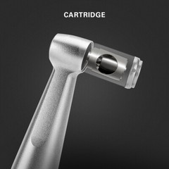 3 X Dental 1:1 Low Speed Handpiece Push Button Fit FG 1.6mm Burs Contra Angle US