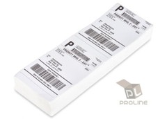 500 4×6 Fanfold Direct Thermal Shipping Labels for Zebra, Rollo, MUNBYN Printers