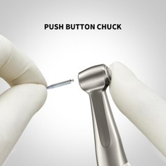 AZDENT Dental 1:1 Slow Low Speed Contra Angle Handpiece Push Button E-Type AZ001