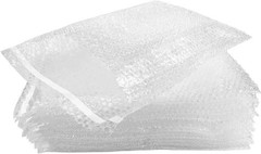 50 – 6×8.5 Bubble Out Pouches Bags Wrap Cushioning Self Seal Clear 6″ x 8.5″