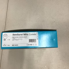 10 Sensura Mio 1-Pc Urostomy Soft Convex Maxi Transp Cut-2-fit 13679, 10-33mm