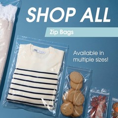 Clear Sealable Zipper Bags – 5×7 – 2 Mil – 1000 Ct