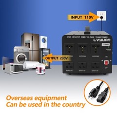 3000W 1500W 500W 800W Voltage Transformer Step Up/Down 110V⇄230V Converter Home