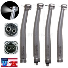1-10 NSK Style Dental Fiber Optic LED E-generator/ High Speed Handpiece 2/4Holes