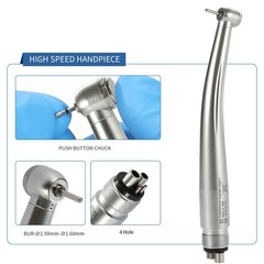Dental High Speed Handpiece Small Mini Head Turbine 4 Hole Fit NSK