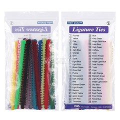 1000Pcs/Pack AZDENT Dental Orthodontic Ligature Ties Braces Elastic Rubber Bands