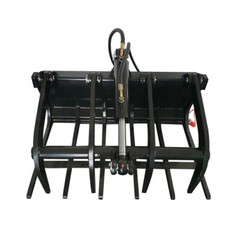 M-HGB 39″ Grapple Attachment for Mini Skid Steer Loader Hydraulic Wood Grabber
