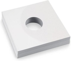 200 – Pack White Paper Vinyl 45 RPM Record Inner Sleeves 7-Inch LP Album