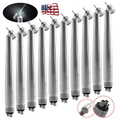 NSK Ti-Max X450 M4 Surgical 45° LED Speed Handpiece Dental Single Water Jet 18W
