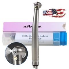Askeadnt Dental E-generator LED High Speed Handpiece Push Button 2、4 Holes