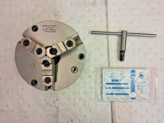 Bison 8” 3 Jaw Lathe Chuck 7-804-0841