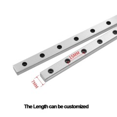 100-1000mm MGN7 MGN9 MGN12 MGN15 Linear Guide Rail Slides for CNC 3D Printer
