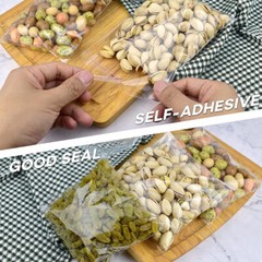 Clear Resealable Poly Bags Self Adhesive Seal Plastic OPP Cellophane Transparent