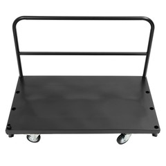 2200 lb 2- in-1 Drywall Sheet Cart, Lumber Platform Truck Dolly Cart W/4 Casters