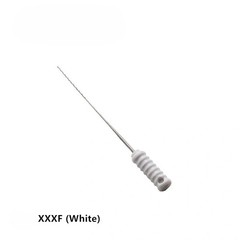 10 Pcs/Pack Dental Endo Barbed Broache 21/25mm Stainless Steel Root Canal 20-60#