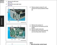 Ricoh Aficio SP 3500N, 3510,Service manuals parts, peripherals, diagrams. PDF