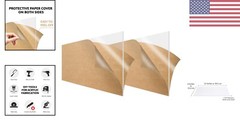 Clear Cast Plexiglass Acrylic Sheet 6×12 Multipurpose High-Clarity DIY Pack of 2