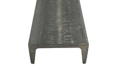 2in x 1in x 36in 3/16in Thick Web Steel Channel Iron