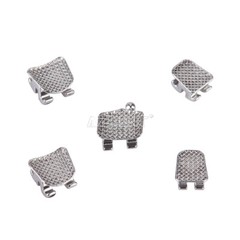 Dental Orthodontic Brackets Braces Mini Roth 022 Hook 345/1st Molar Buccal Tubes