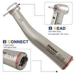 1:5 LED Electric Handpiece High Speed Contra Angle TI-MAX Fit NSK X95L Z95L
