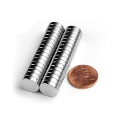 Lots 100 4mm X 2mm Neodymium Disc Strong Rare Earth N35 Small Fridge Magnets