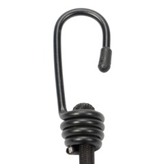 1/4 Inch x 18 Inch Black Bungee Cords Bundle of 25