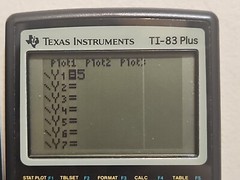 TI-83 Plus Texas Instruments Graphing Calculator w Battery Cover SMALL LINE