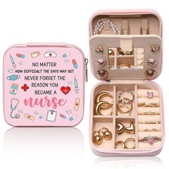 GAOLZIUY Nurse Gifts for Women, Nurse Travel Portable Jewelry Box, Appreciati…