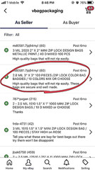 BaggiesSince1987 – 3030 Zip Color Bags 3″ X 3″ 100PCS MIX OR CHOOSE, READ DETAIL