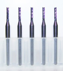 (5) 1.60mm (.0630″) DIAMOND CUT CARBIDE ROUTER BURRS, FT Kyocera 2100-0630.256