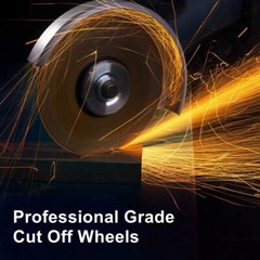 100 PCS 4-1/2″ x .040″ x 7/8″ Cut off Wheels Stainless Steel Metal Cutting Discs
