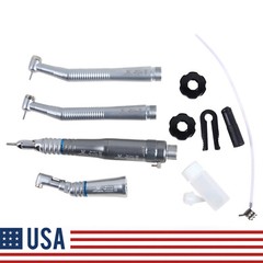NSK Style Dental High & Low Speed Handpiece Kit Air Turbine 2 Hole st