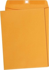 9 x 12-Inch Kraft Envelopes with Gummed Closure – 100-Pack, Perfect for Mailing