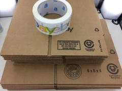 eBay Branded Shipping Shipping Supplies Starter Kit Boxes Tape Tissue Paper Lot