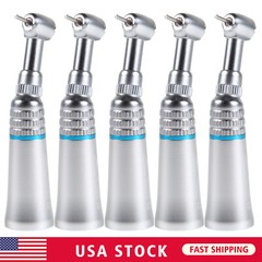 1-5 Pcs Dental Low Slow Speed Contra Angle Handpiece Push Fit FG 1.6MM Burs YAG
