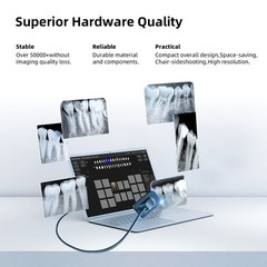 5 pack AZDENT Dental Diamond Burs Set FG Polishing Kit for High Speed handpiece